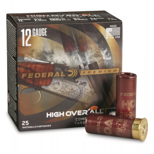 eral Premium High Over All 12 Gauge 2 3/4 Inch 25 Rounds Ammo