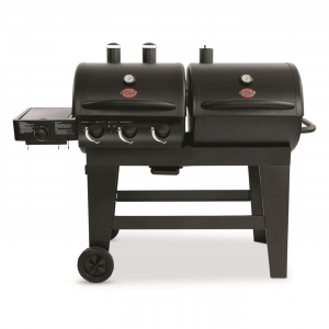 Char-Griller Dual Function Gas and Charcoal Grill Black E5072