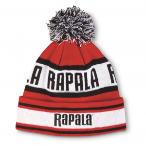 Rapala Pom Beanie Red/Black