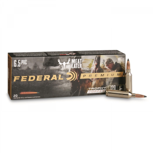 eral Premium Trophy Copper 6.5 PRC Trophy Copper BT 120 Grain 20 Rounds Ammo