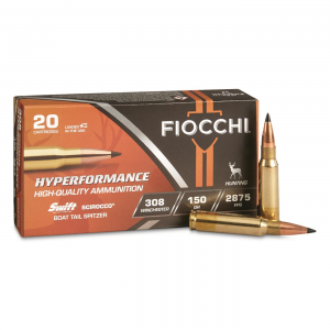 cchi Hyperformance .308 Win. Swift Scirocco BTS 150 Grain 20 Rounds Ammo