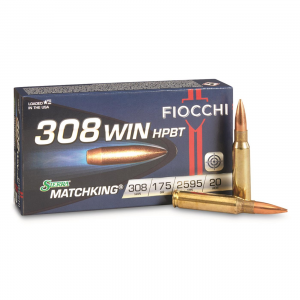 cchi Hyperformance .308 Win. Sierra MatchKing HPBT 175 Grain 20 Rounds Ammo