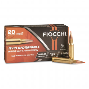 cchi Hyperformance 7mm-08 Rem. SST Polymer Tip Boat-Tail 139 Grain 20 Rounds Ammo