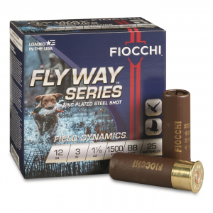 cchi Flyway Plated Steel 12 Gauge 3 Inch 1 1/8 Oz. 25 Rounds Ammo