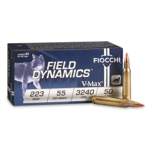 cchi Field Dynamics .223 Remington V-MAX 55 Grain 50 Rounds Ammo