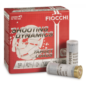 cchi Shooting Dynamics Target Loads 12 Gauge 2 3/4 Inch 7/8 Oz. 25 Rounds Ammo