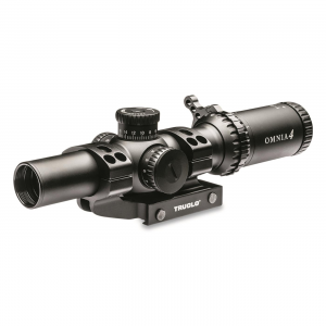 TruGlo OMNIA 1-4x24mm MSR Rifle Scope Illuminated All-Purpose Tactical Reticle
