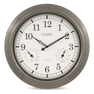 La Crosse Technology Indoor/Outdoor Atomic Clock