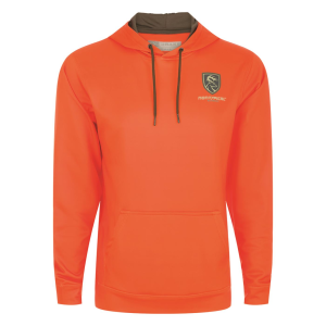Drake Men's Performance Hoodie Blaze Orange - Drake Waterfowl