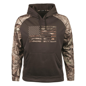 Huntworth Men's Performance Horizontal Flag Hoodie - Huntworth