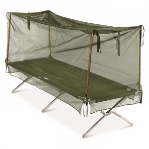 SURPLUS U.S. Military  Cot Mosquito Net without Poles Like New