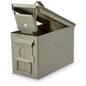 U.S. Military Surplus Waterproof M2A1 .50 Caliber Ammo Can Used