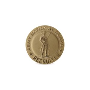SURPLUS U.S. Army National Guard  Recruiter Senior Identification Badge 2 Pack New