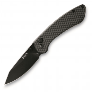 Buck Knives 743 Mini Sovereign Folding Knife Carbon Fiber