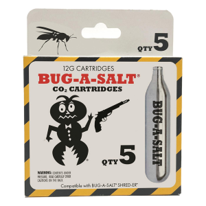 Bug-A-Salt Shred-er CO2 Cartridges 5 Pack - Bug-A-Salt