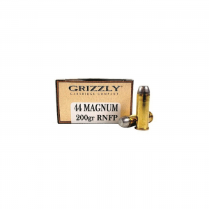 zzly Cartridge Co. Cowboy Action .44 Magnum RNFP 200 Grain 50 Rounds Ammo