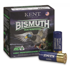 t Bismuth Waterfowl 12 Gauge 2 3/4 Inch 1 1/4 Oz. #4 Shotshells 25 Rounds Ammo