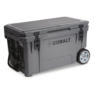 Caddis Sports Cobalt Wheeled Cooler 55 quart - Cobalt