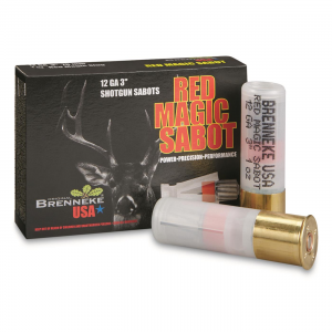 nneke Red Magic 12 Gauge 3 Inch 1 Oz. Sabot Slugs 5 Rds. Ammo