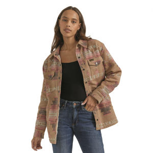 WRANGLER Women's  Retro Southwestern Shirt Jacket