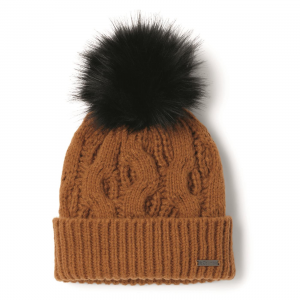COLUMBIA Boundless Days Cable Knit Pom Beanie