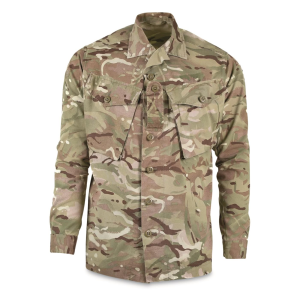 British Military Surplus Tropical Combat Jacket Used
