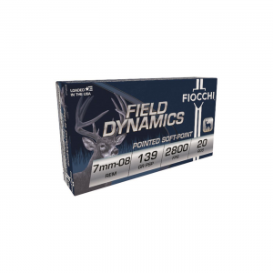 cchi Field Dynamics 7mm-08 Remington PSP 139 Grain 20 Rounds Ammo