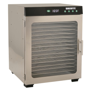 LEM Big Bite 16-Tray Stainless Steel Dehydrator