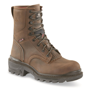 Rocky Men's Rams Horn 9" Waterproof Safety Toe Logging Boots - Rocky