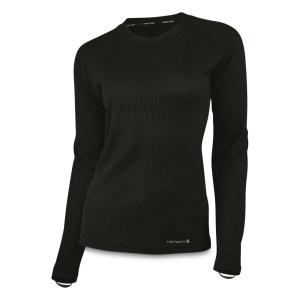 Carhartt Women's Force Midweight Waffle Baselayer Crewneck Top