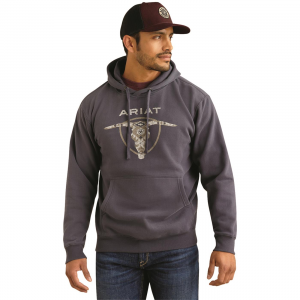 Ariat Men's Southwestern Longhorn Hoodie