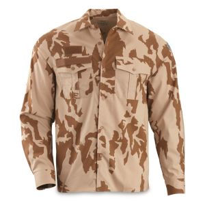 Czech Military Surplus Long Sleeve Field Shirt New