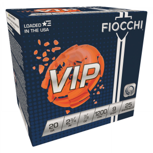 cchi VIP Target 20 Gauge 2 3/4 Inch 7/8 Oz. 25 Rounds Ammo