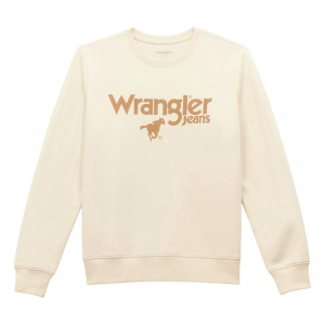 WRANGLER Women's Jeans Crewneck Sweatshirt