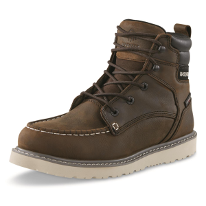Wolverine Men's Trade Wedge 6" Waterproof Work Boot - Wolverine