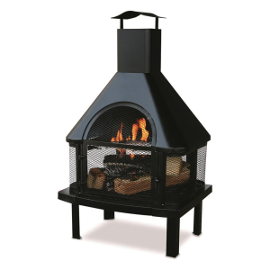 FIRE ISLAND Endless Summer Firehouse Wood Burning Outdoor Fire Pit
