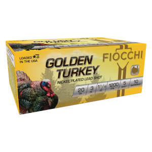 cchi Golden Turkey 20 Gauge 3 Inch 1 1/4 Oz. 10 Rounds Ammo