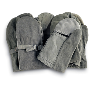 AUSTRIAN Military Surplus Trigger Finger Mittens 4 pairs Used