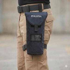 Italian Police Surplus Drop Leg Bag Used