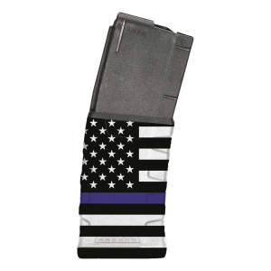 MISSION FIRST TACT MFT EXD Graphic AR-15 Magazine 5.56 NATO/.223 Rem. 30 Rounds Thin Blue Line Flag