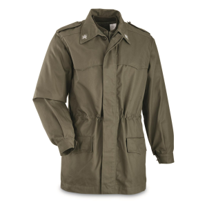 Italian Military Surplus Parka with Quilted Liner New