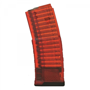 MISSION FIRST TACT MFT EXD Translucent Red AR-15 Magazine 5.56 NATO/.223 Rem. 30 Rounds