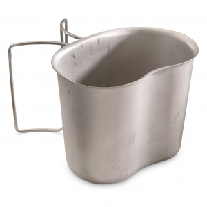 SURPLUS U.S. Military Butterfly Canteen Cup Like New