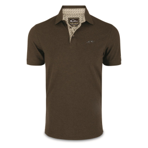 Drake Solid Pique Logo Polo Shirt - Drake Waterfowl