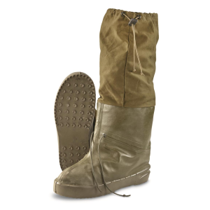 German Military Surplus Waterproof Overboots Used