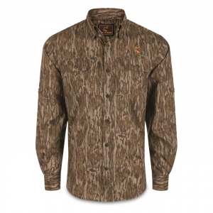DRAKE WATERFOWL Ol' Tom Wingshooter Trey Long Sleeve Shirt
