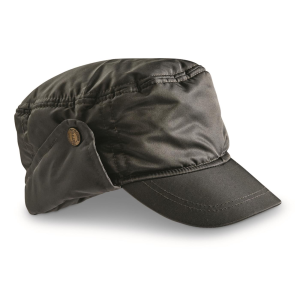 Italian Forestry Department Surplus Nylon Fleece Winter Cap New