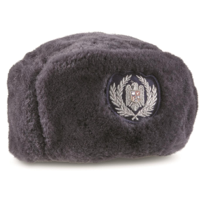 Romanian Military Surplus M17 Fur Ushanka Hat Like New