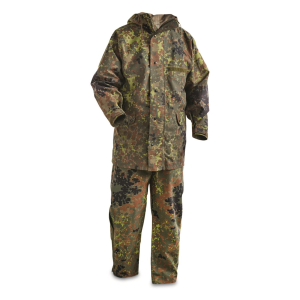 German Military Surplus GORE-TEX Flecktarn Parka and Pants Like New