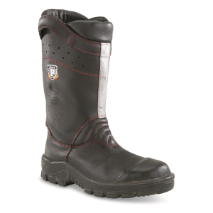 Sportsman's Guide Austrian Military Surplus Kommandant Leather Fire Safety Pull-On Boots Used - $39.99 at Sportsman's Guide